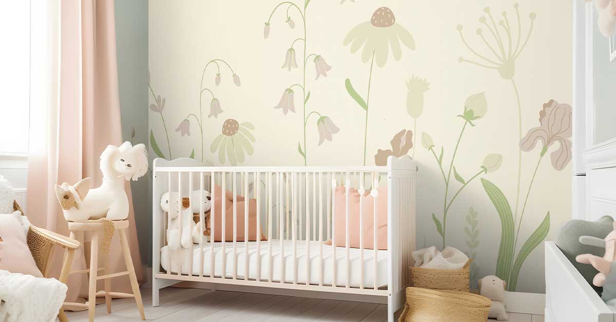 Japandi Interior Kids Tapete