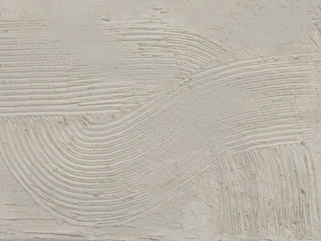 Strukturierte Linien in Off-White