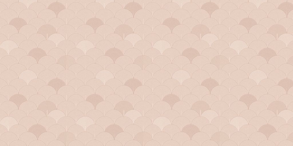 Boho Arches & Curves - terrakotta pfirsich