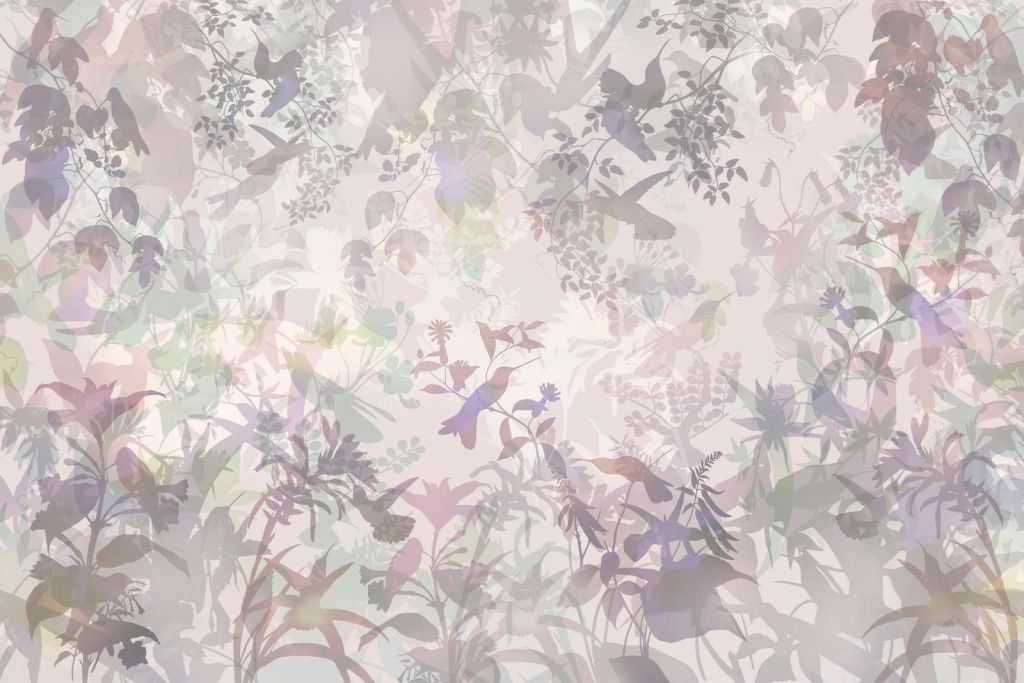 Garten-Symphonie in Lila