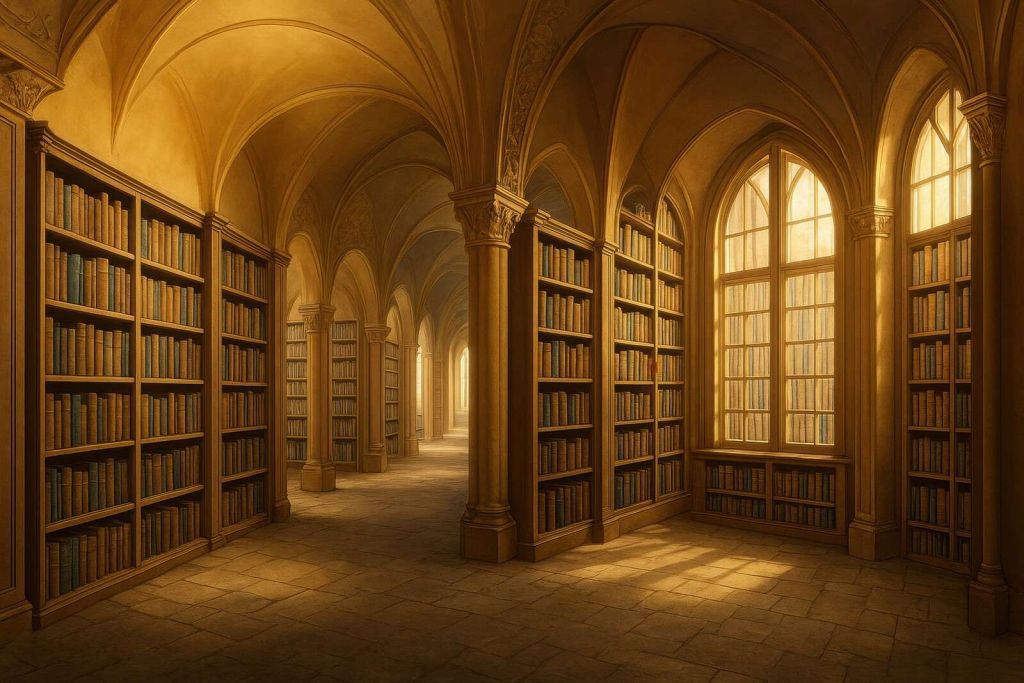 Goldene Arkadenbibliothek
