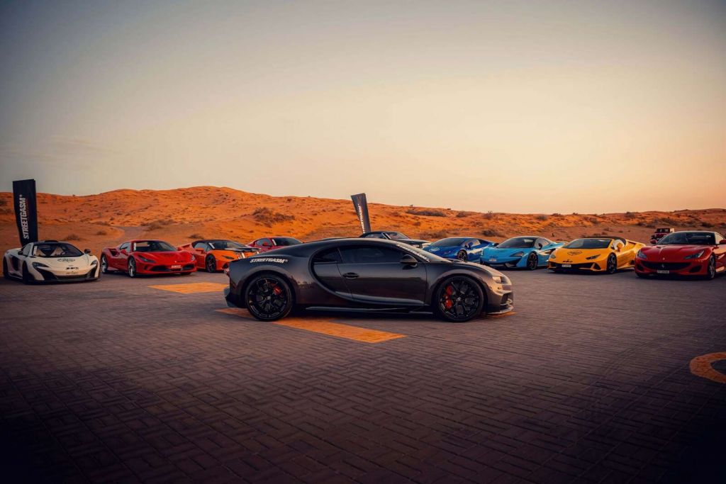 Bugatti Chiron und Freunde
