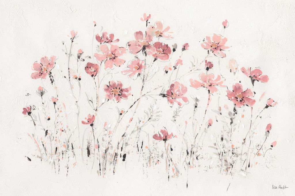 Wildblumen I Rosa