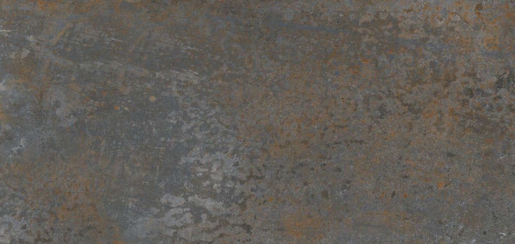 Rau verwitterte Metallpatina