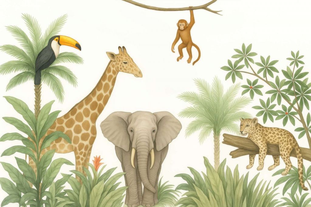 True jungle friends