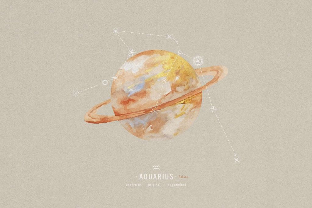 Wassermann im Pastellsternlicht.