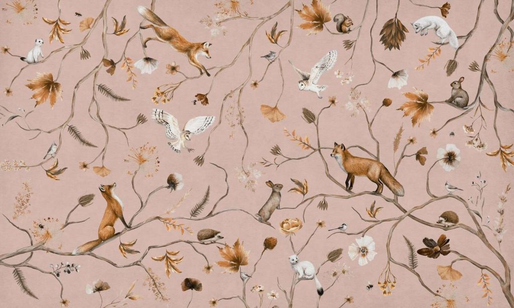 Playful Forest - Pink