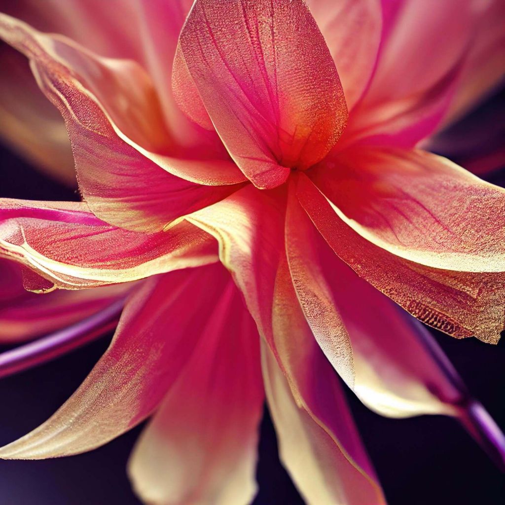 Makro Stockrose Blume 1