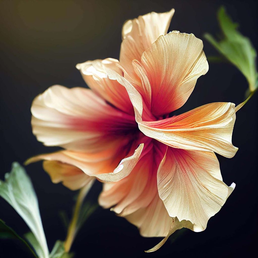 Makro Stockrose Blume 2