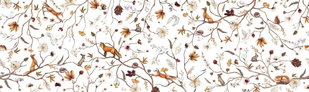 Verspielter Wald - Panorama