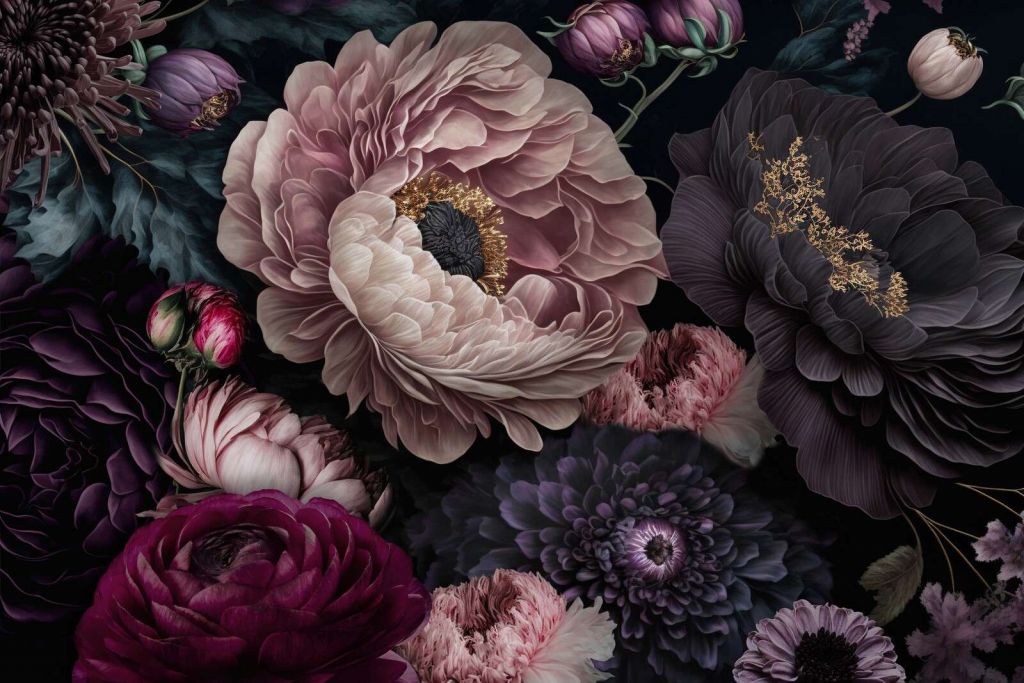 Launische Blumenfantasie