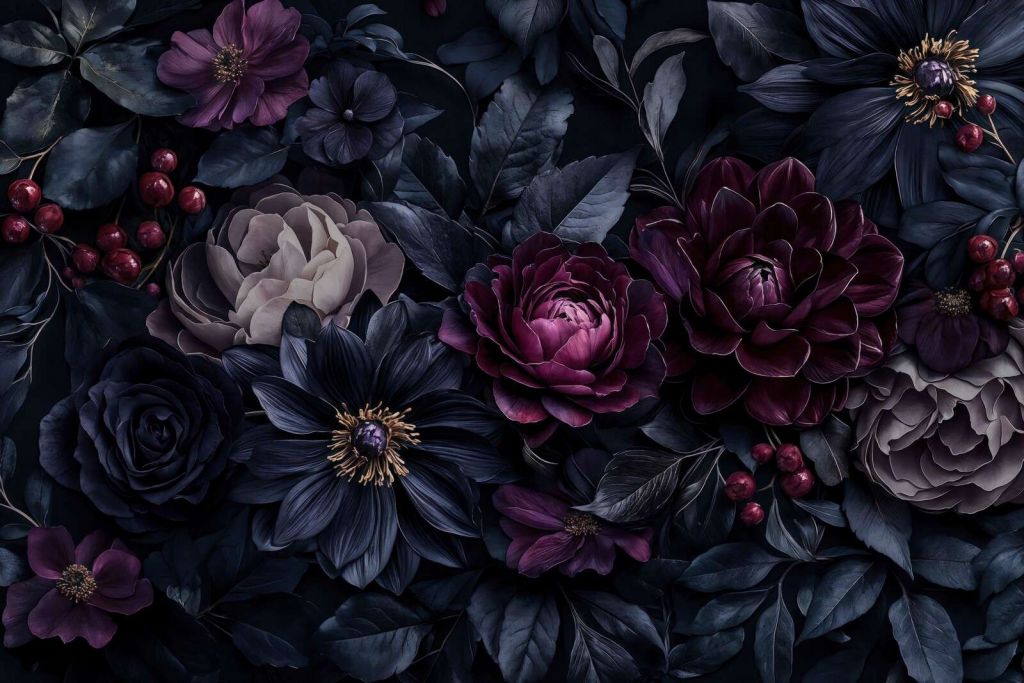 Mystischer, stimmungsvoller barocker Mitternachtsgartengenuss