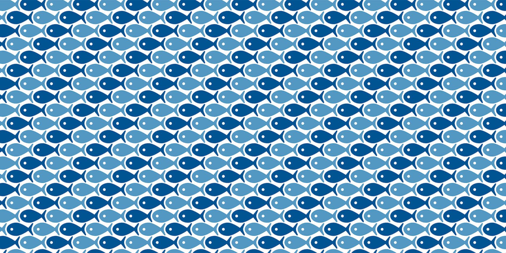 Blaue Fische