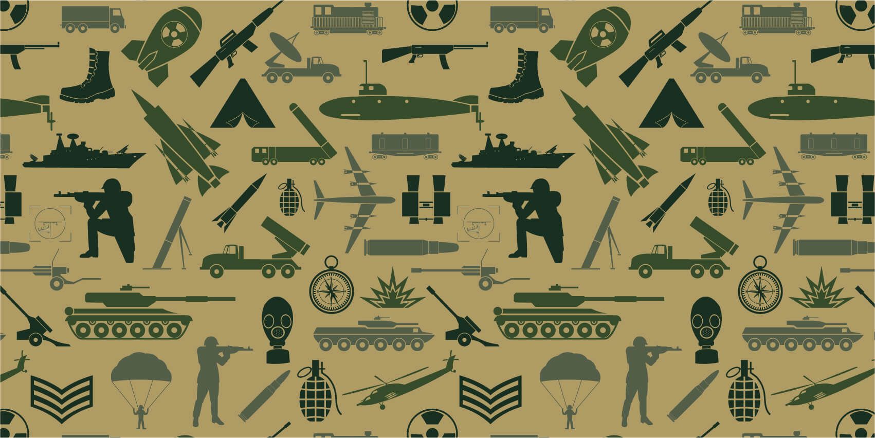 Militärische Darstellung