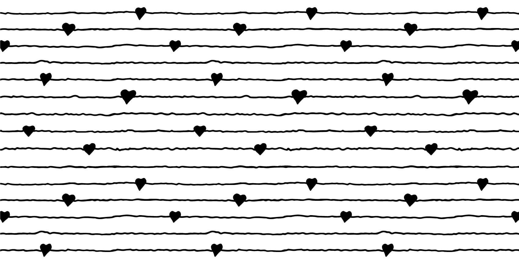 Herzen und Linien