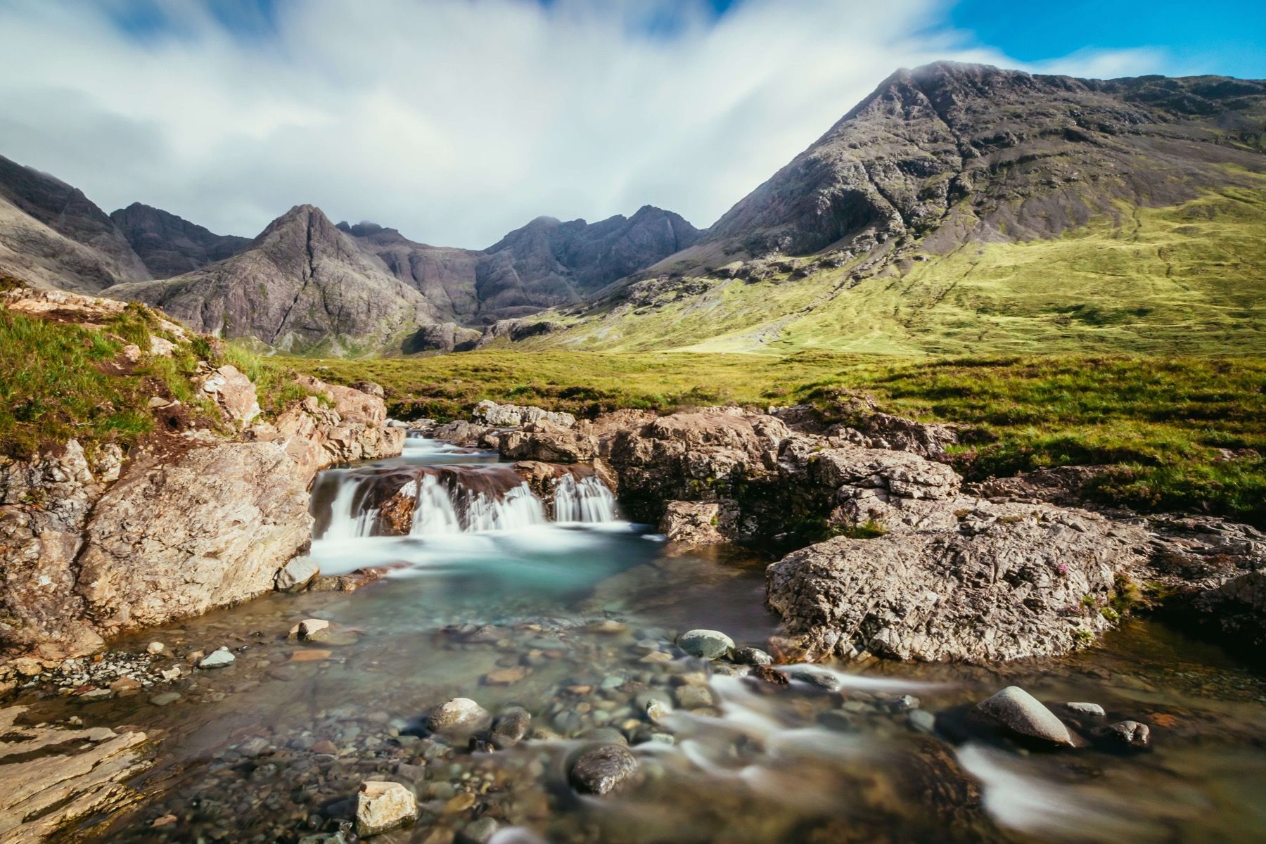 Schottischer Wasserfall