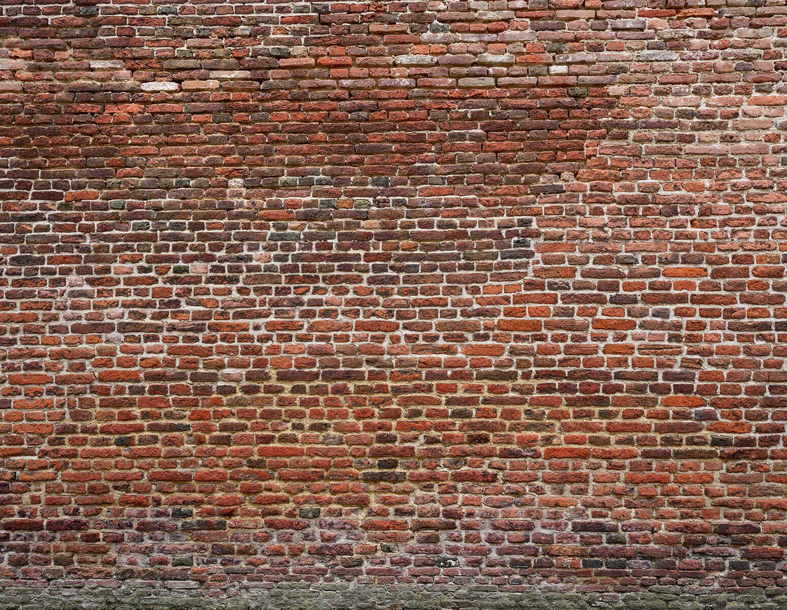 Restaurierte Außenwand
