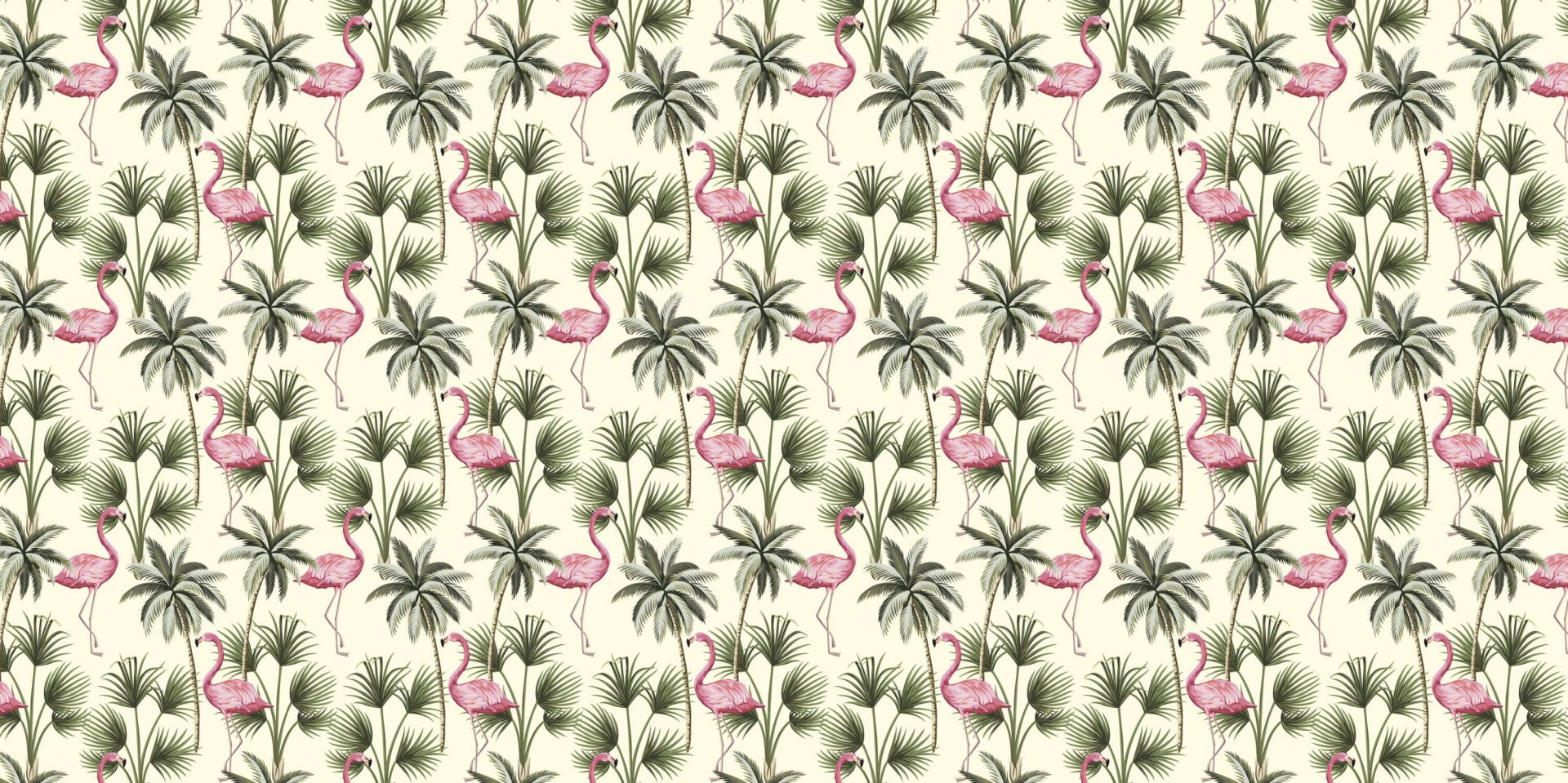 Flamingo-Muster