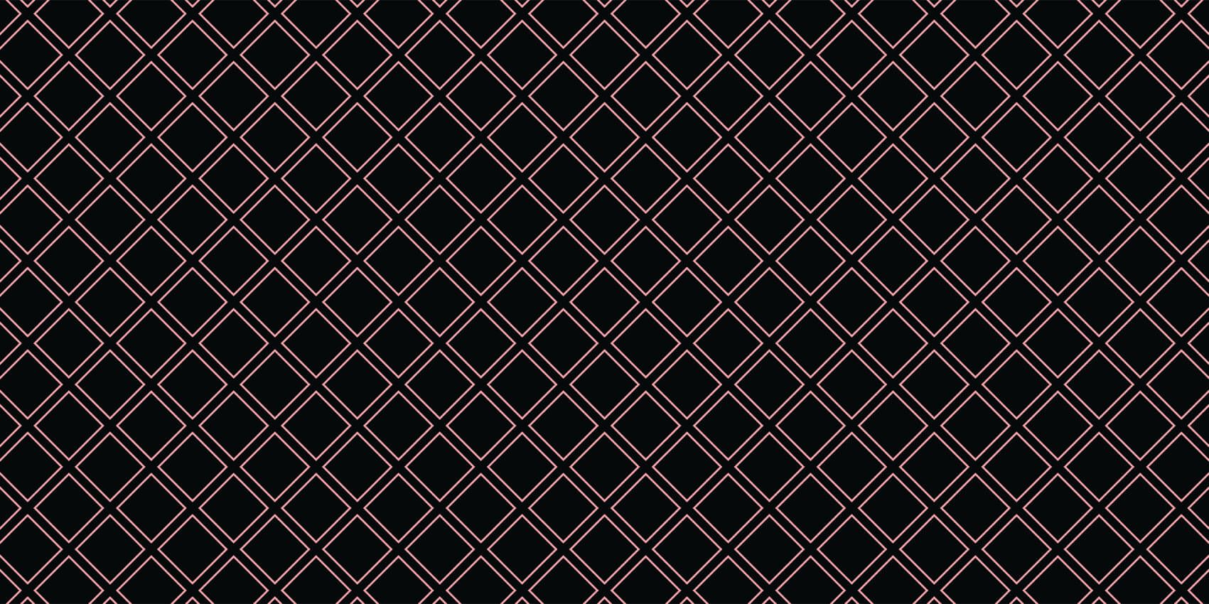 Geometrische Quadrate, schwarz