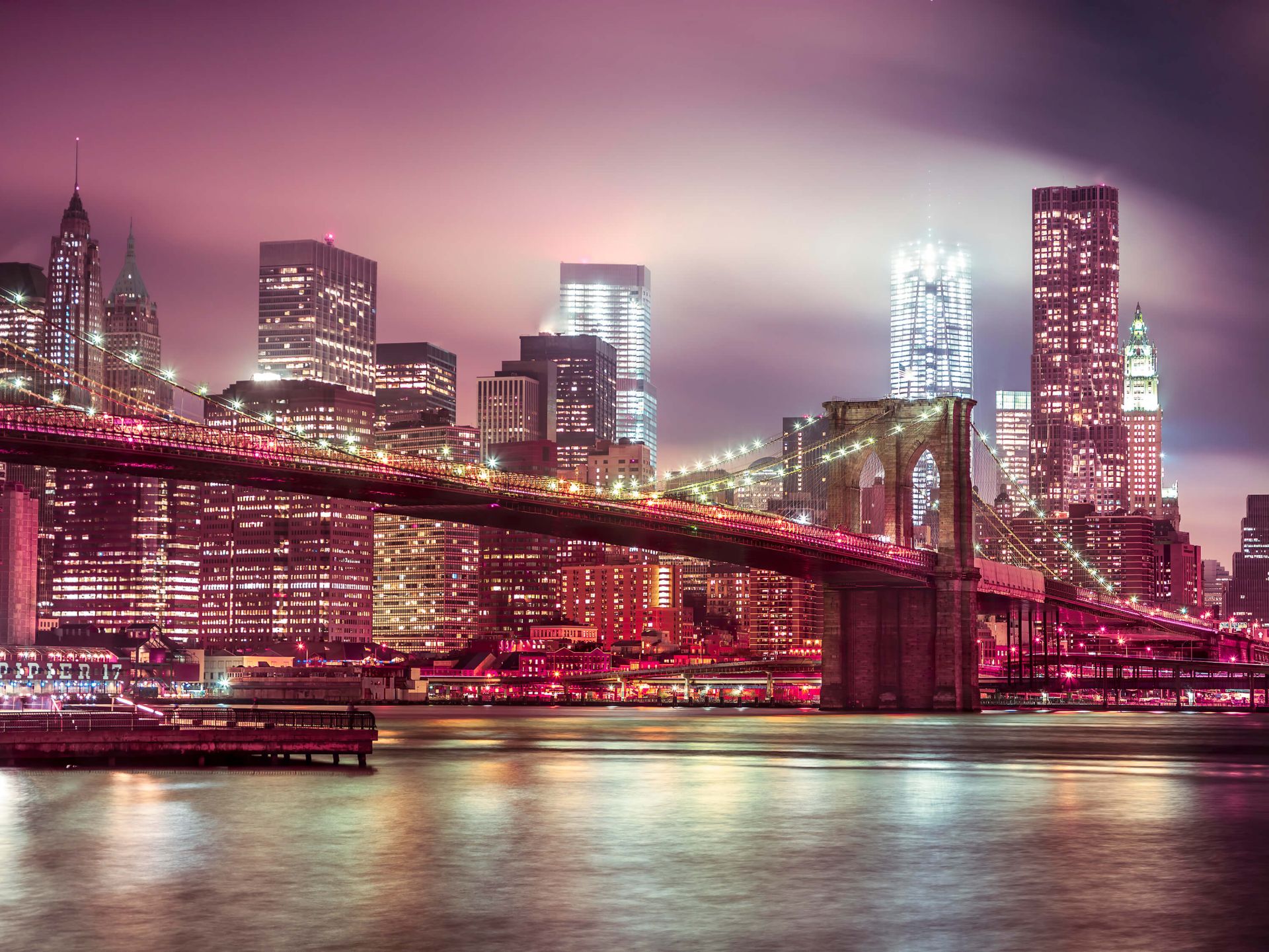 Abend in Manhattan