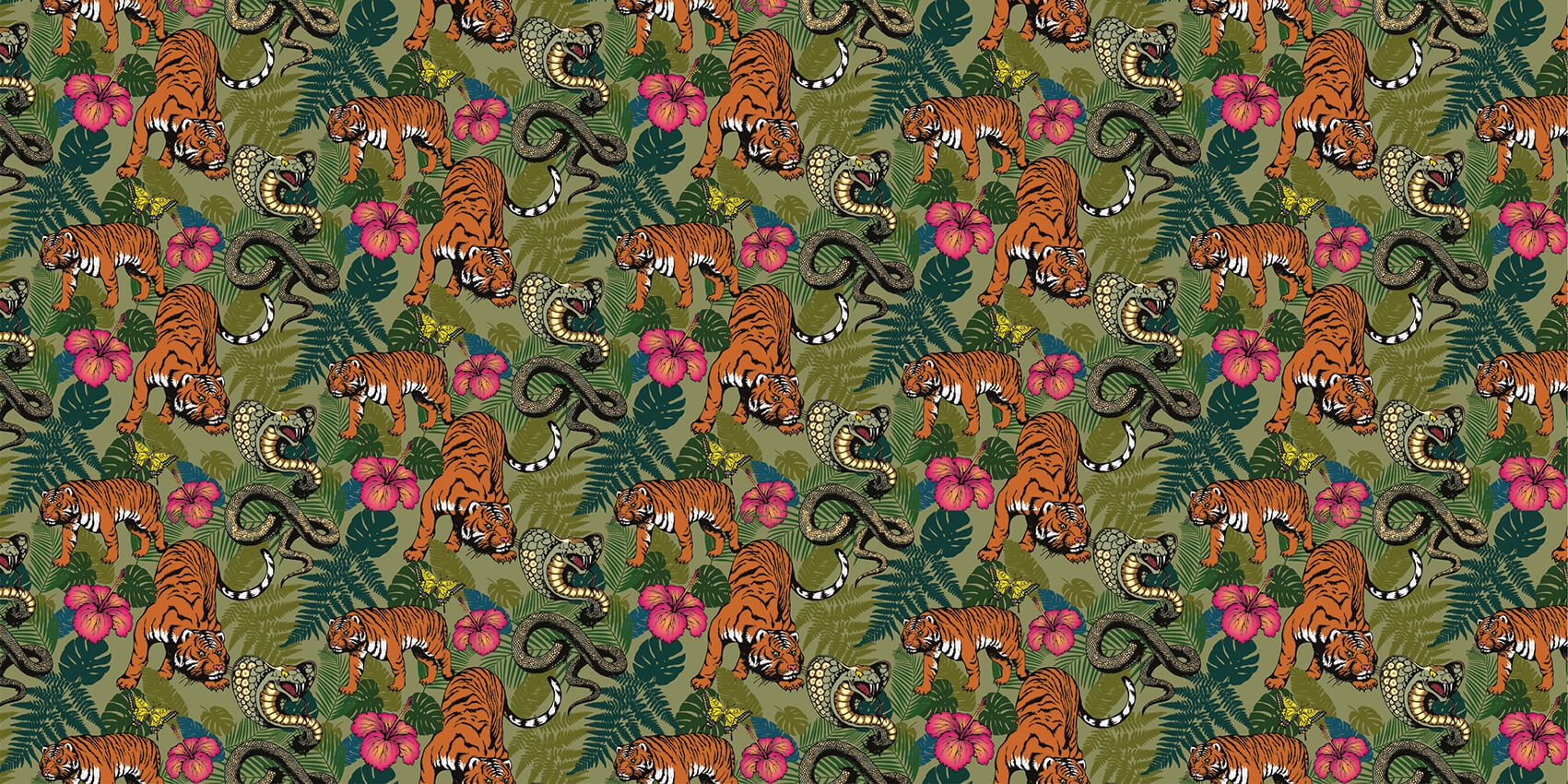 Kobras und Tiger