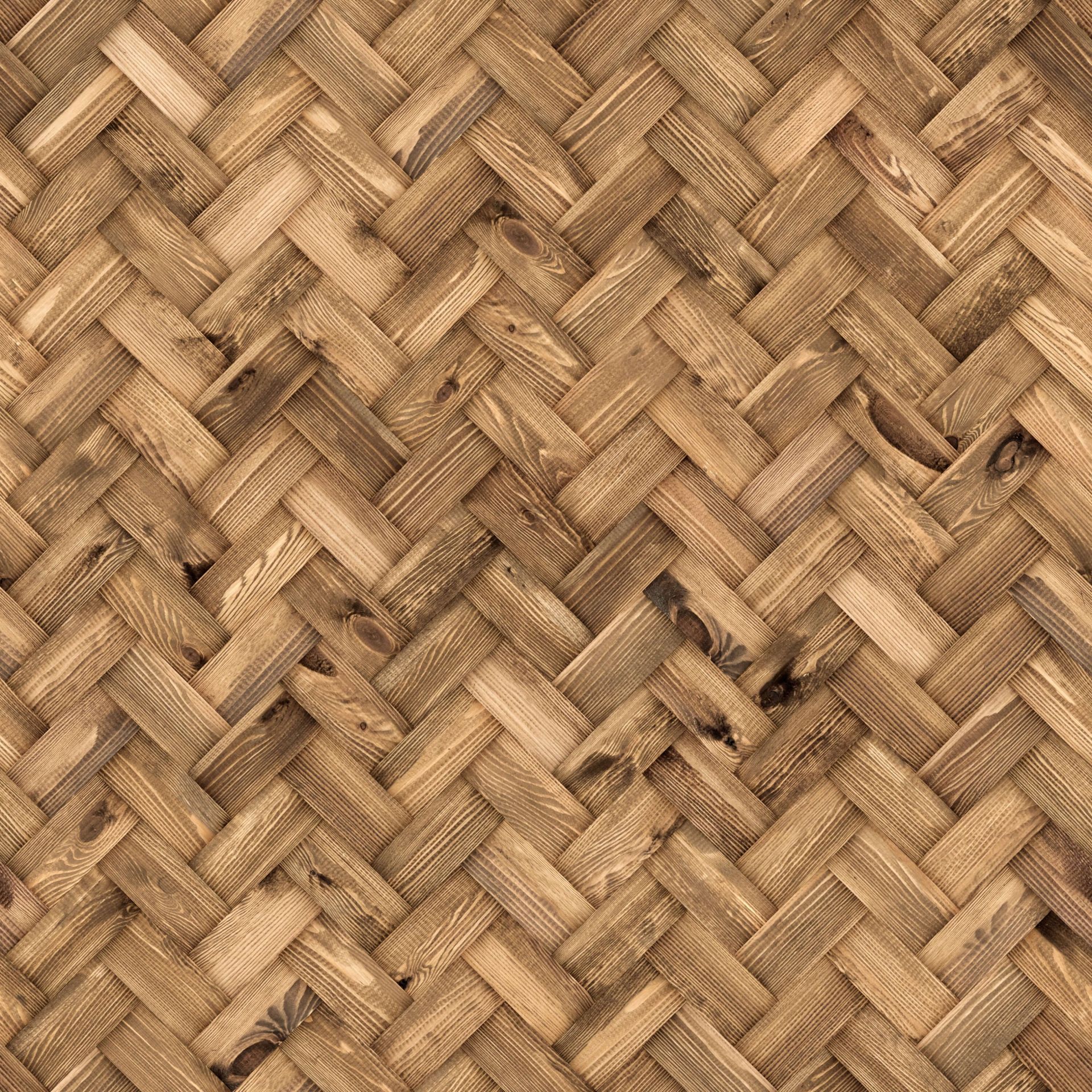 Natürliches Fischgrätenmuster aus Holz