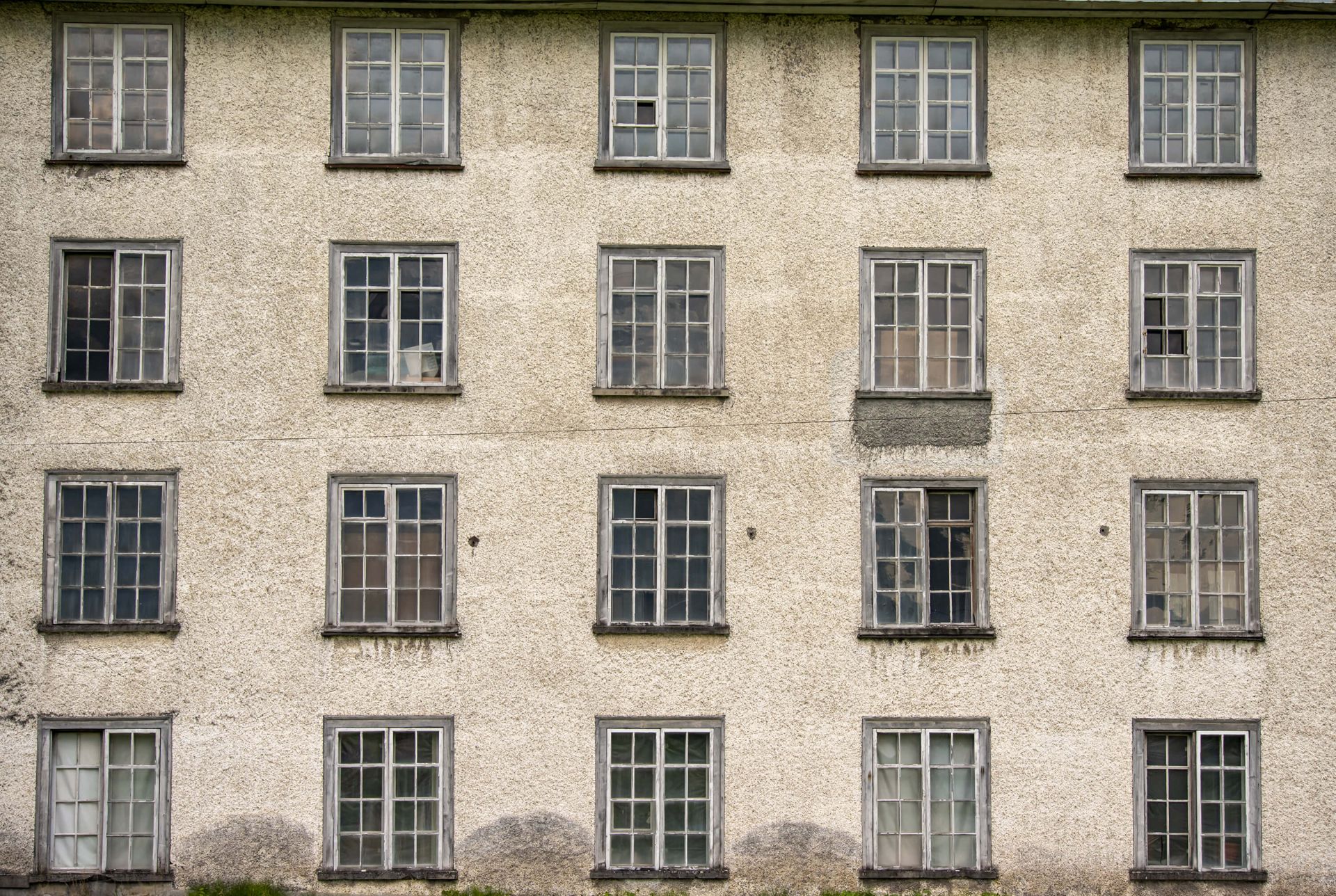 Fassade einer alten Fabrik