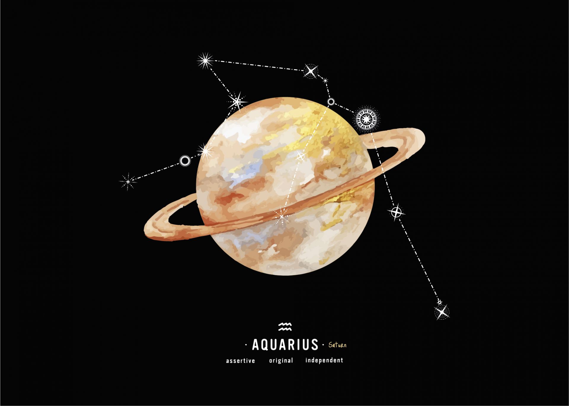 Sternbild Planet Wassermann