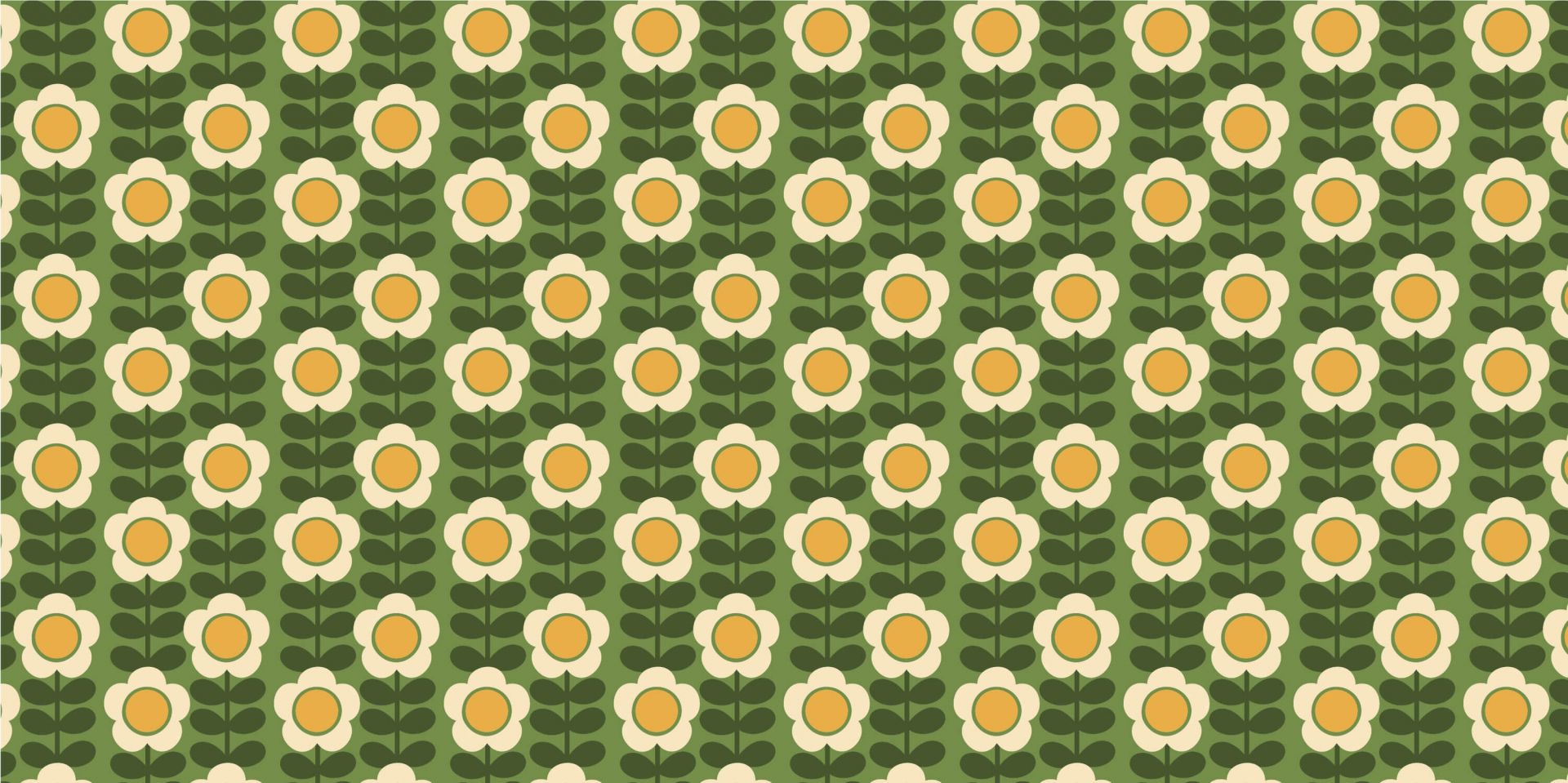 Retro Gänseblümchen