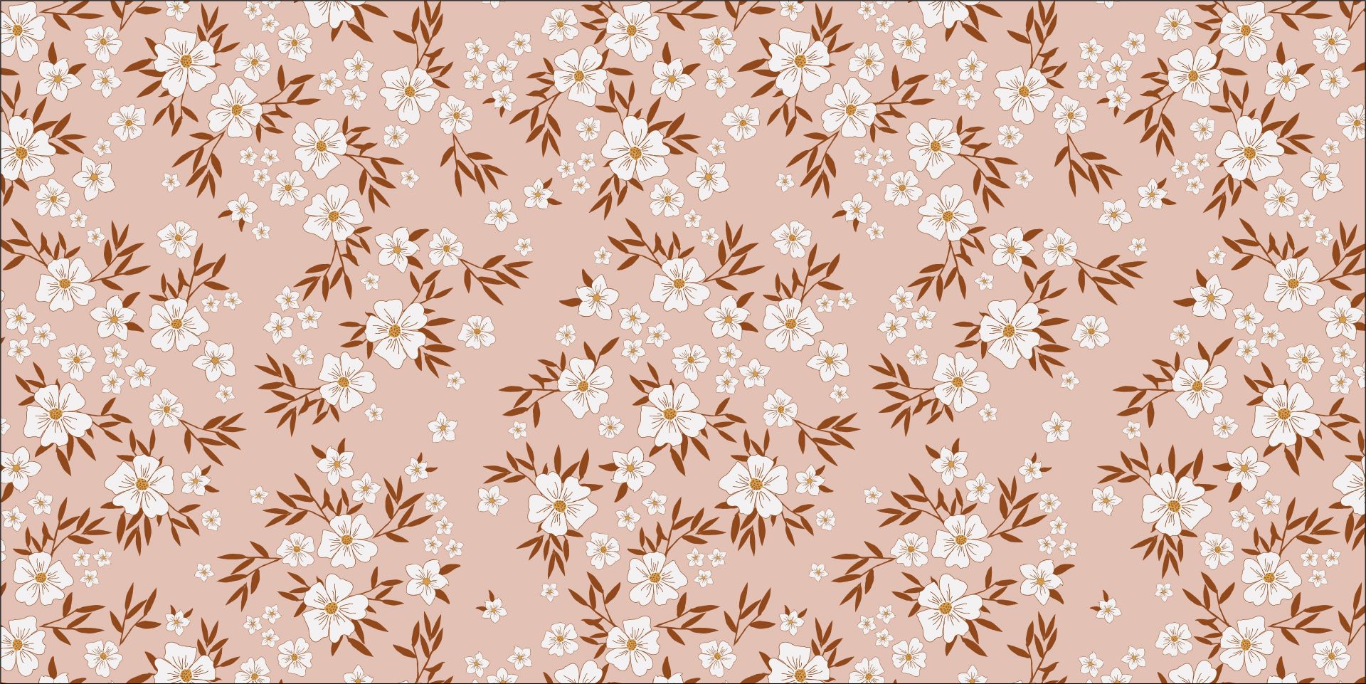 Blumen mit Blättern