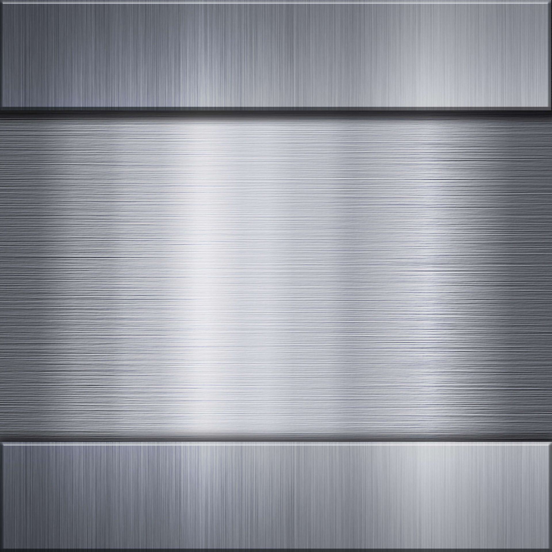 Metallplatte aus gebürstetem Aluminium