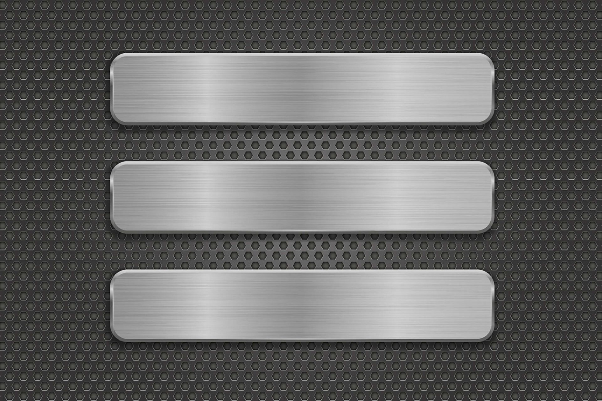 Metallhintergrund mit Platten