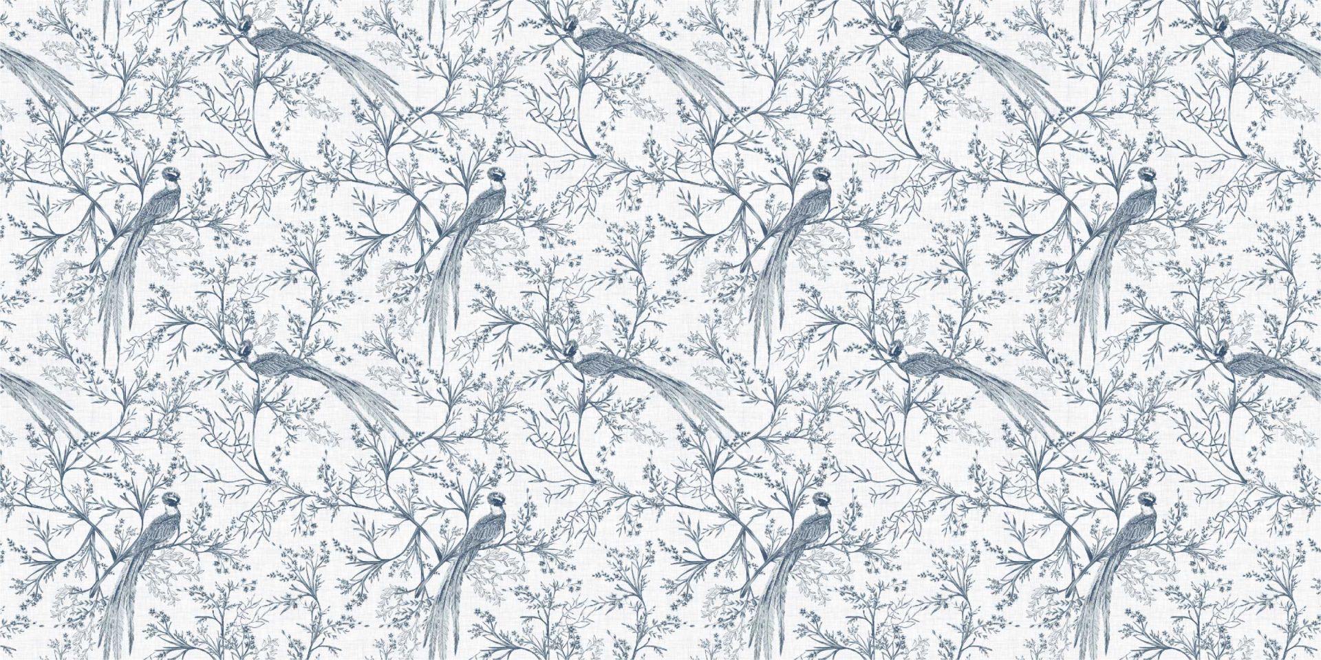 Signiertes Vogelmuster