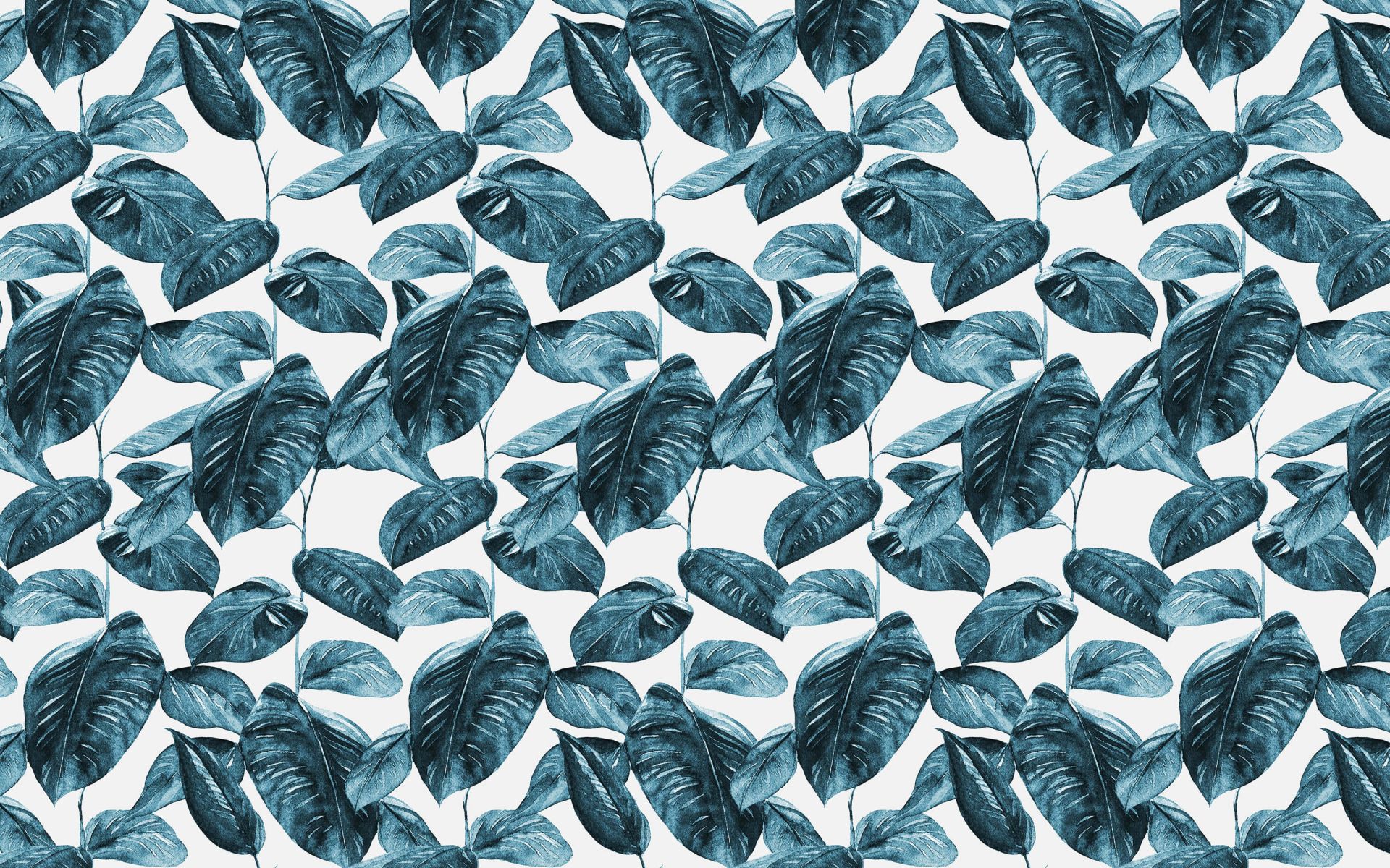Aquarellierte Pflanzen