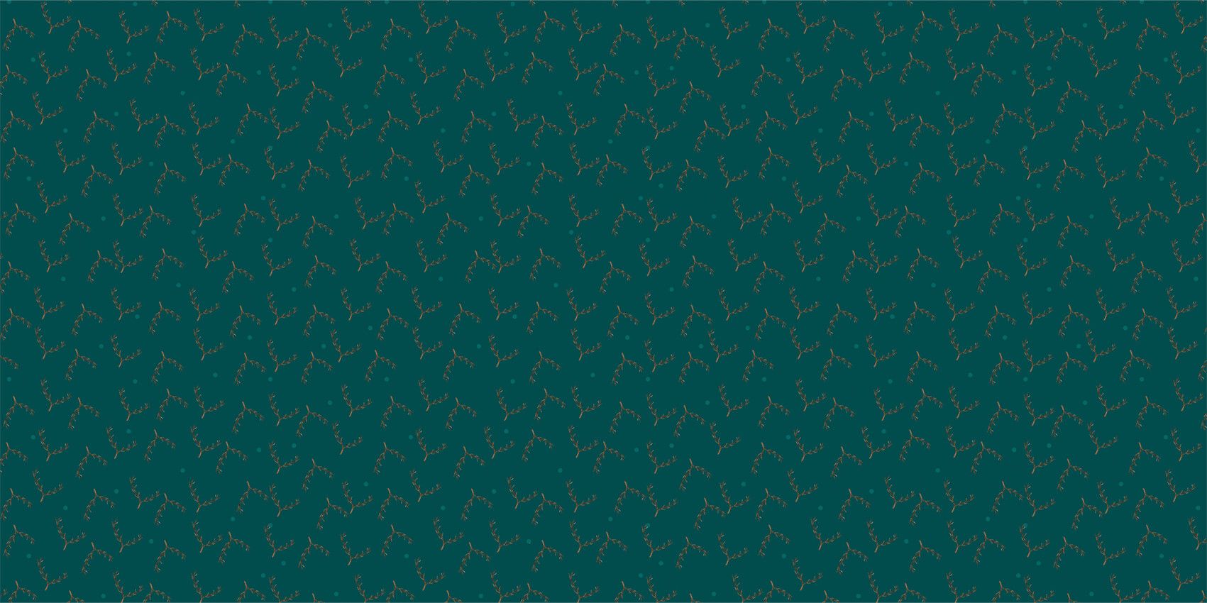 Blaugrüne Zweige als Muster