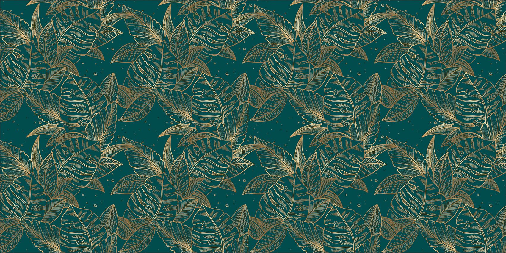 Monstera in Petrol