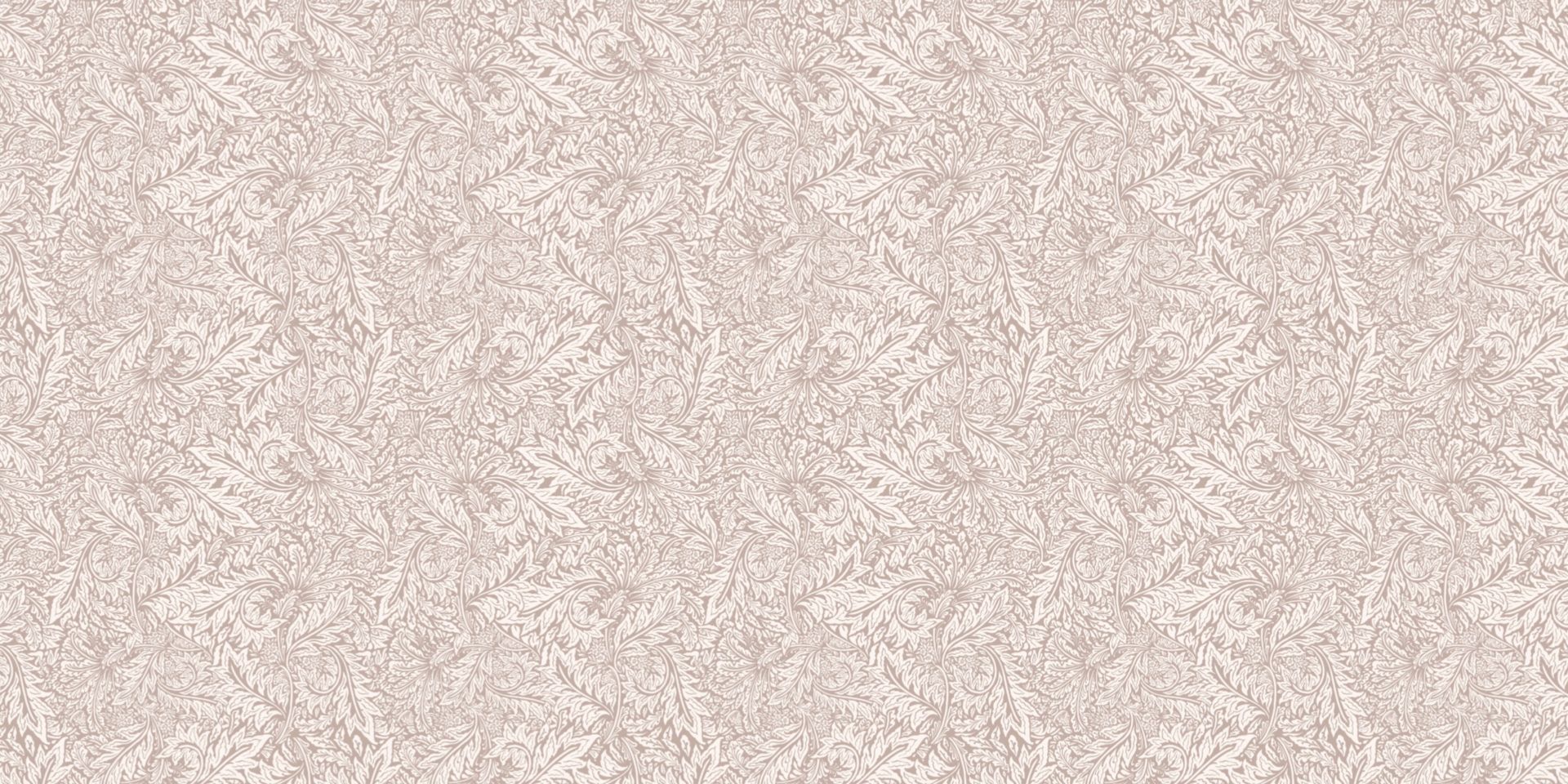 Morris Blumen & Blätter - beige