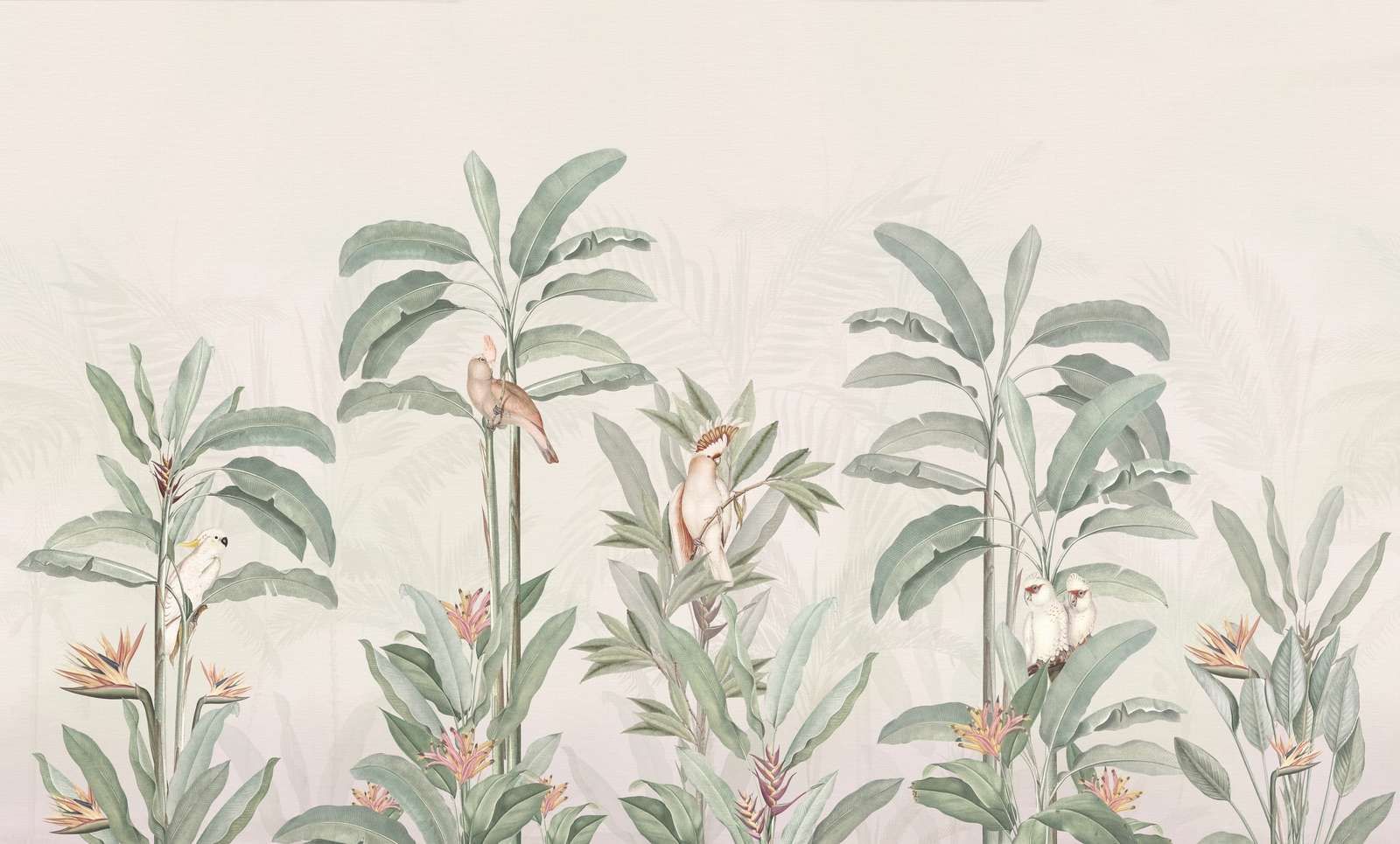 Vintage Dschungellandschaft - pastell