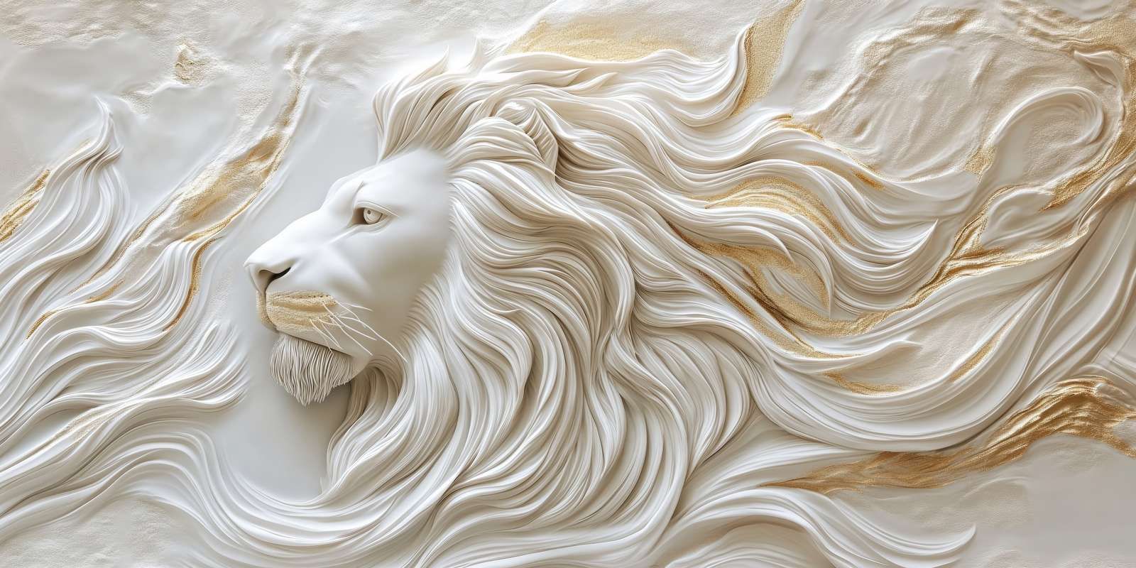 Marmorne Mähnenpracht