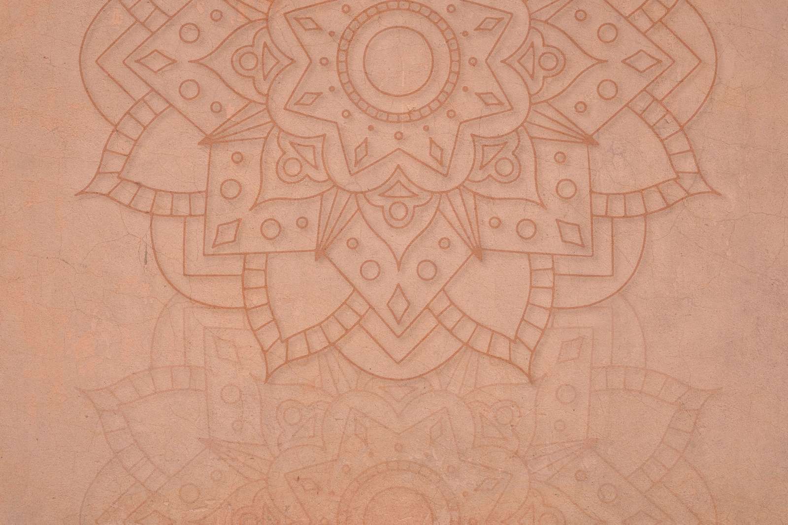 Doppeltes erdiges Mandala