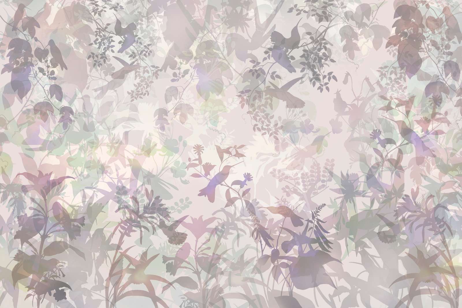 Garten-Symphonie in Lila