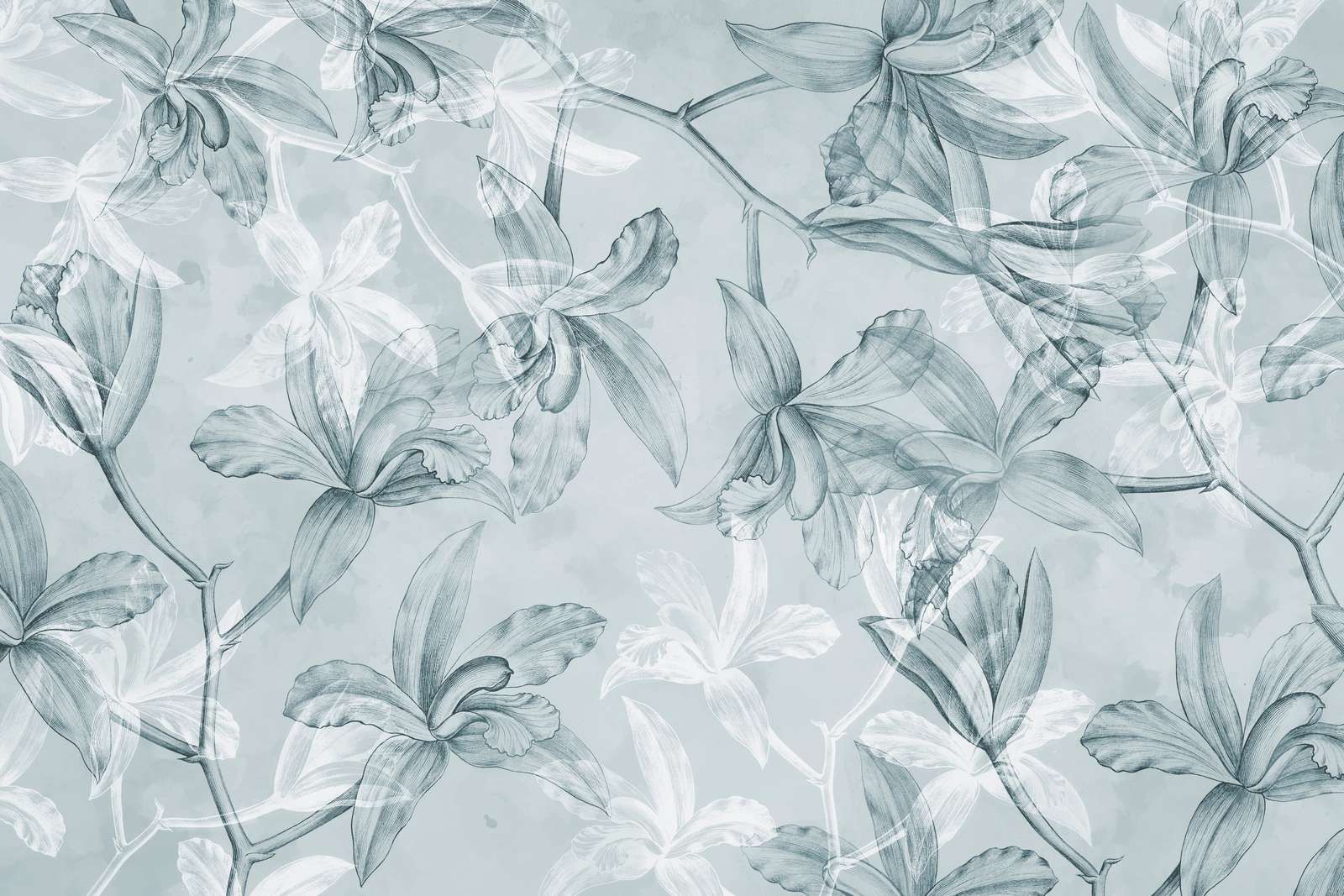 Orchideen Traumlandschaft Grün