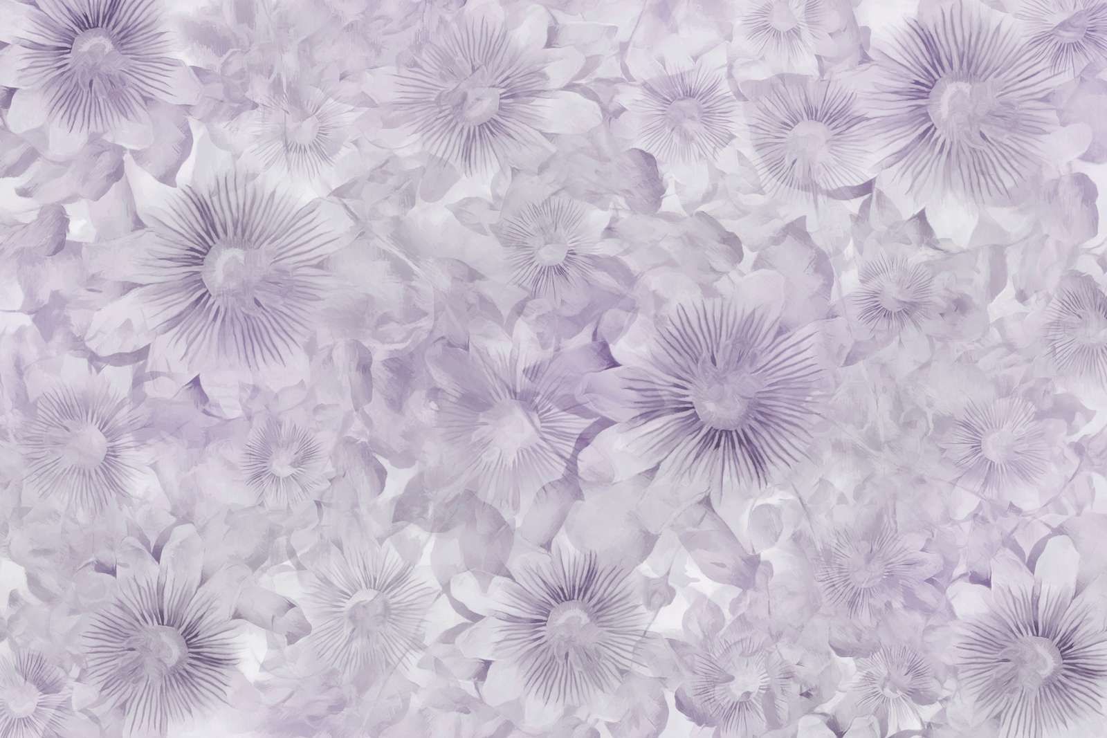 Botanische Aquarell-Eleganz Lavendel