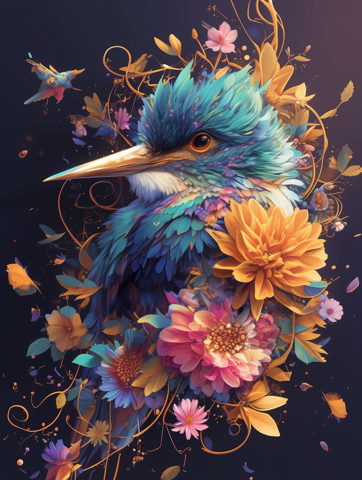 Fantasie Vogel