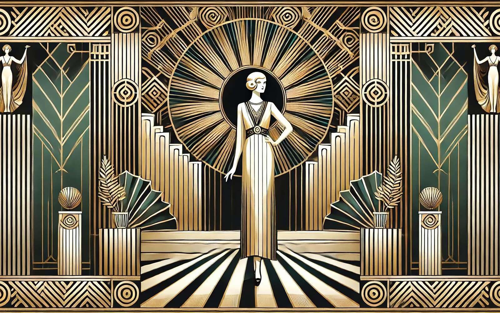 Goldene Zwanziger Flair im Art Deco