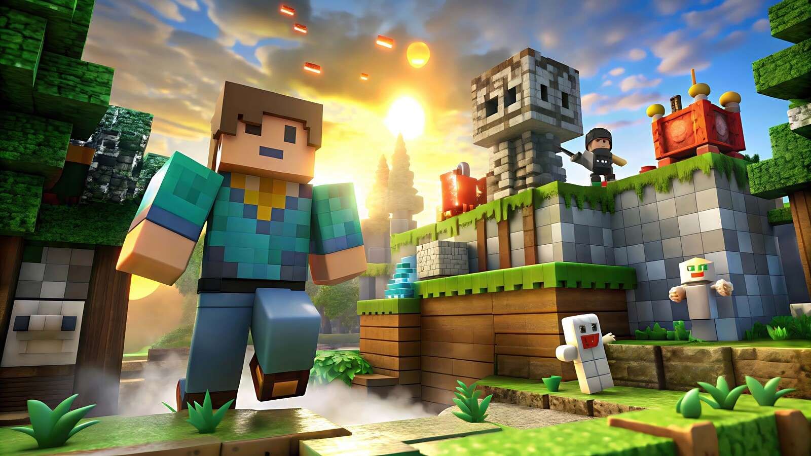 Abenteuer im Blockfort