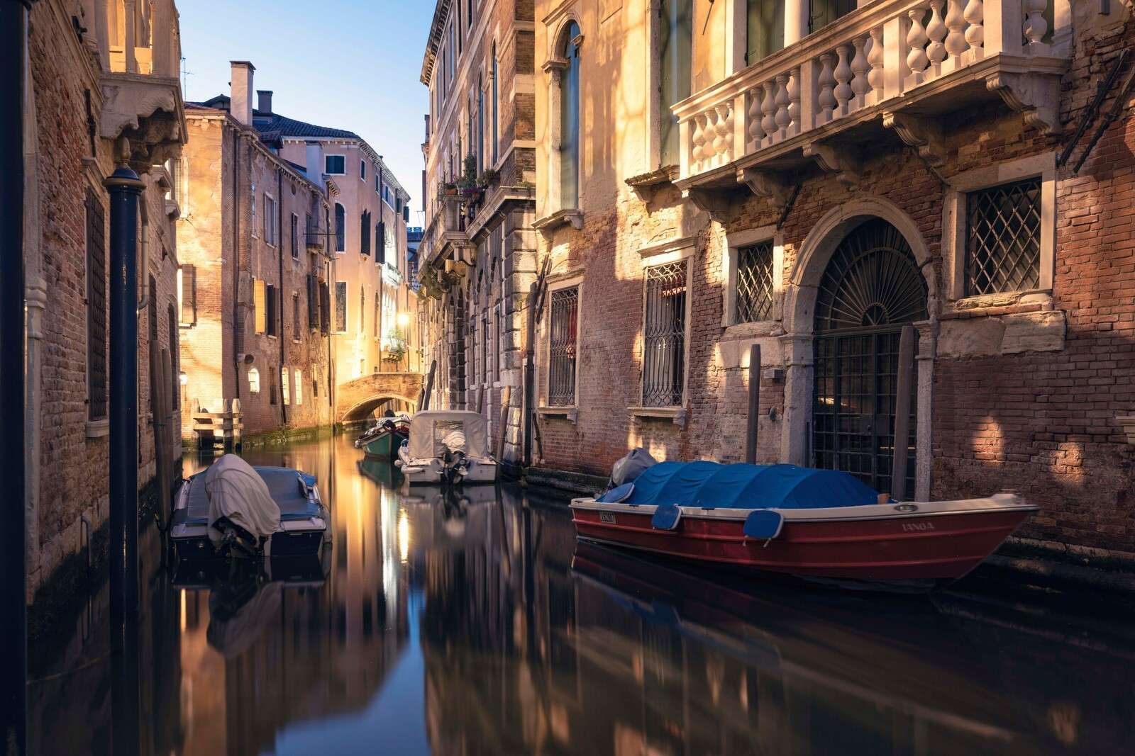 Goldene Stunde in Venedig