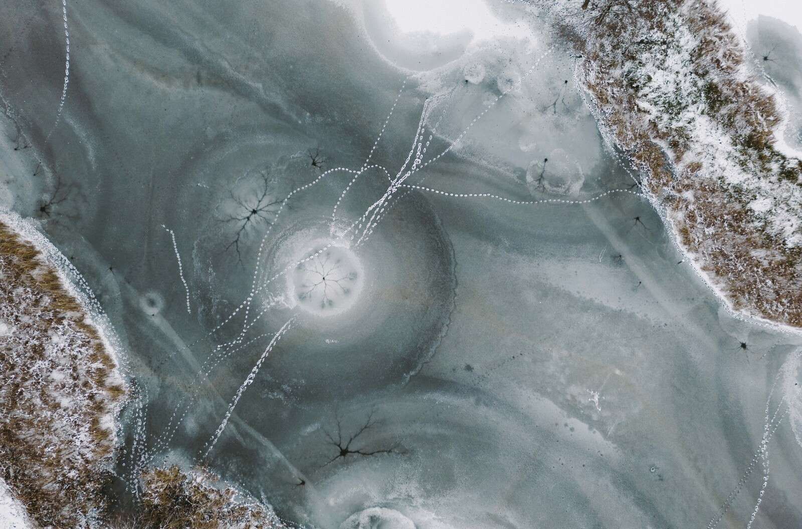 Mystische Eisformen