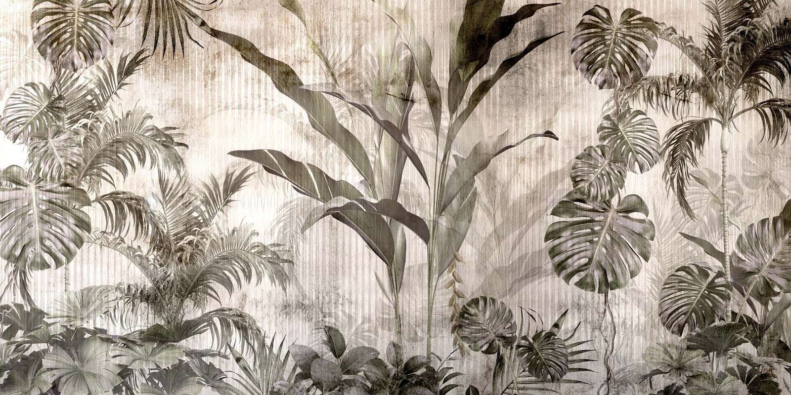 Botanische Vintage-Dschungel