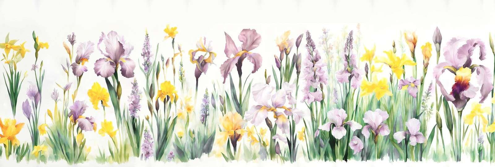 Frohe Frühlingshimmelblau